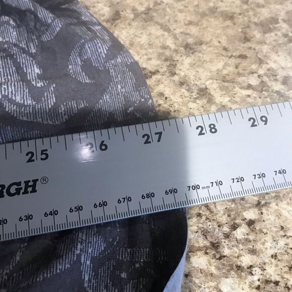 BLEU Black and White Design Blouse Size 3X - Picture 6 of 9